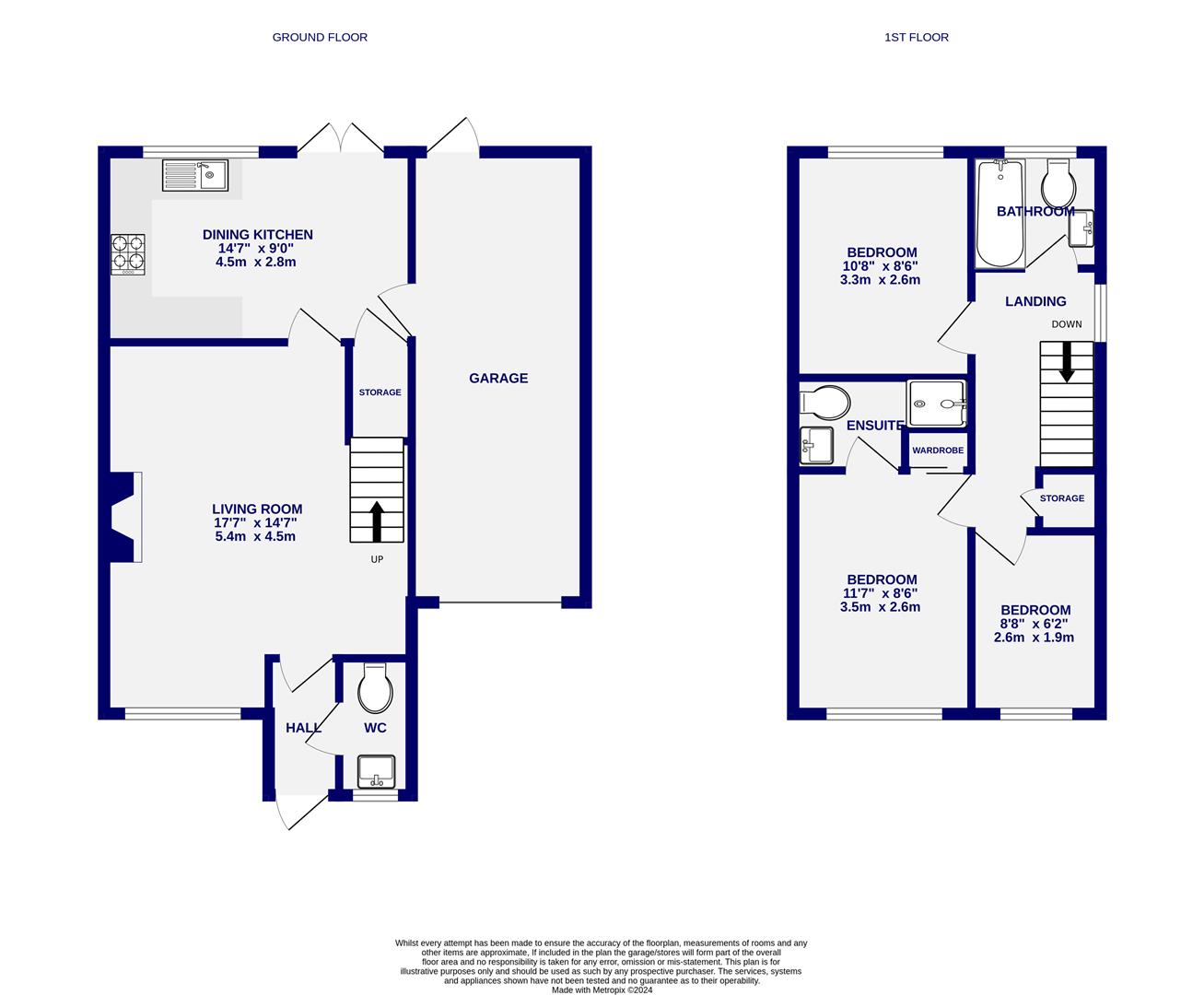 Floorplans For Rainsborough Way, York, YO30 6QB