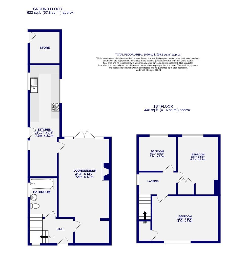 Floorplans For Fordlands Road, Fulford, York