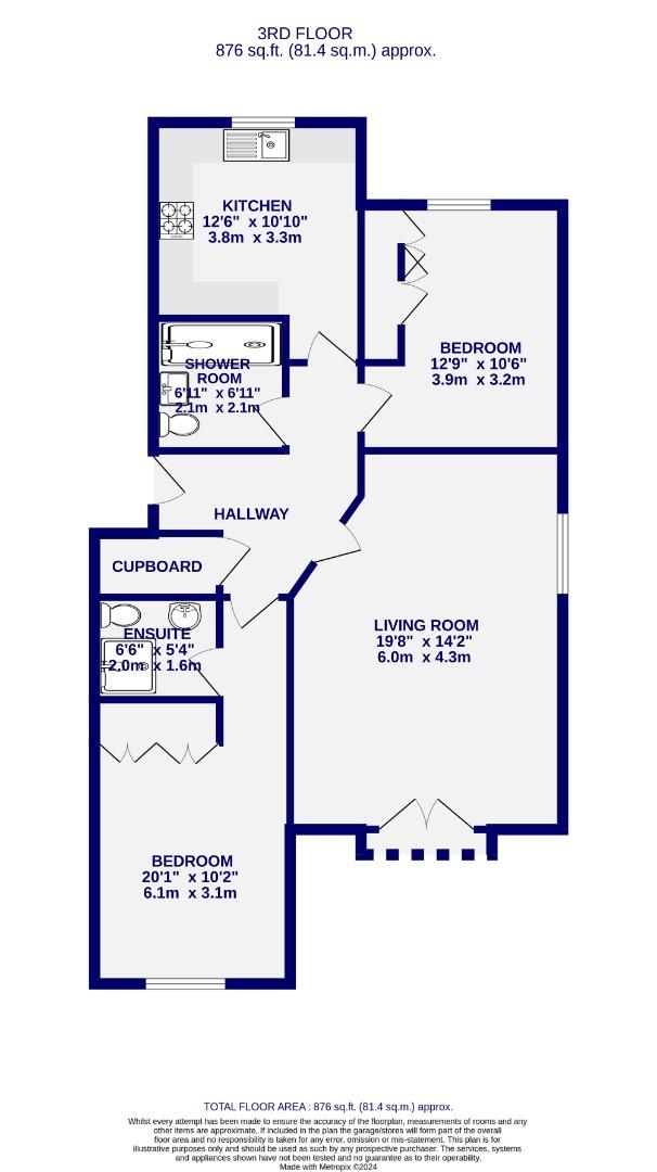 Floorplans For St. Chads Wharf, York