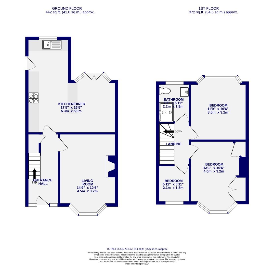 Floorplans For Beckfield Lane, York