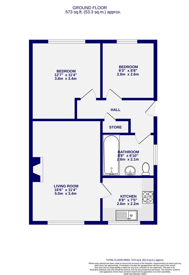 Floorplans For Pinfold Way, Sherburn In Elmet, Leeds, LS25 6LF