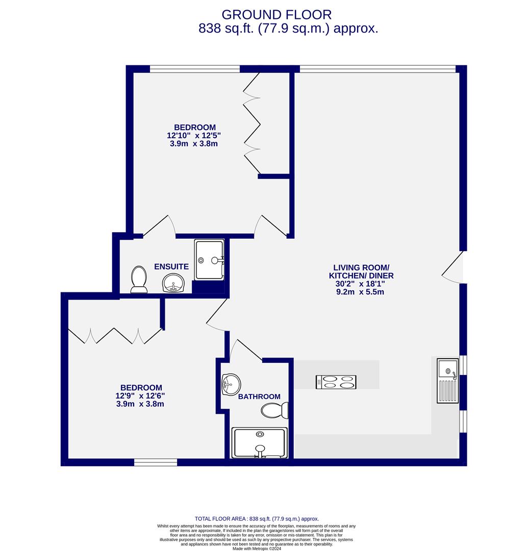 Floorplans For St Johns Mews, Penleys Grove Street, York, YO31 7AH