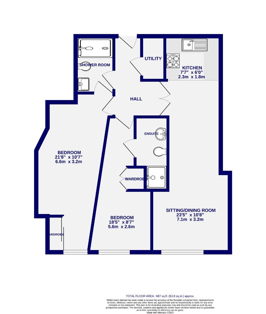 Floorplans For Cocoa Suites, Navigation Road, York