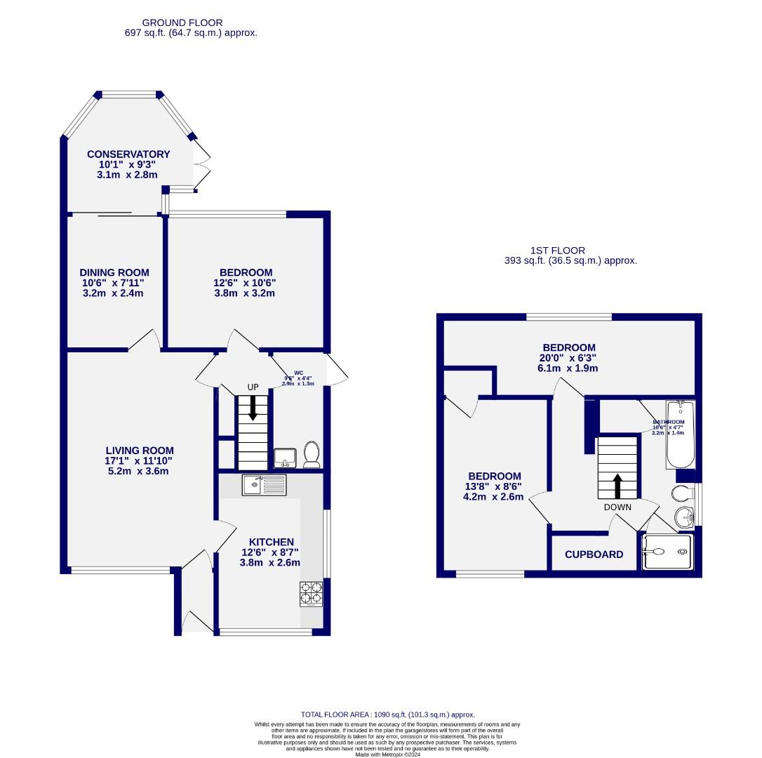 Floorplans For Orchard Close, York