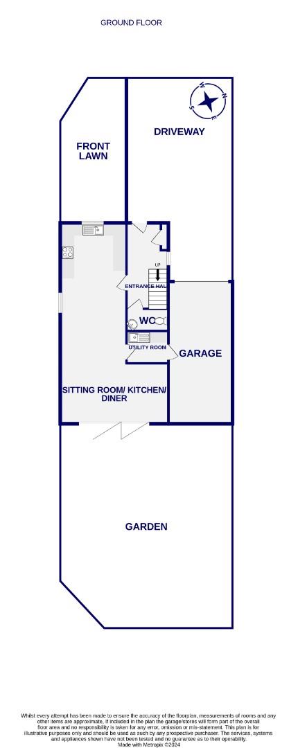 Floorplans For Mount Vale Gardens, York