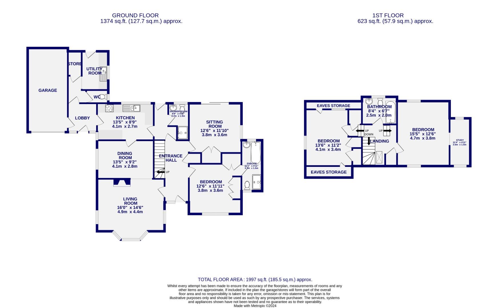 Floorplans For Murton Lane, Murton, York