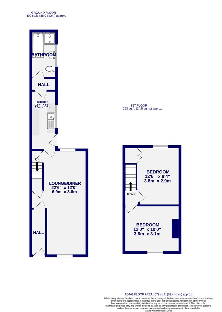 Floorplans For Diamond Street, York