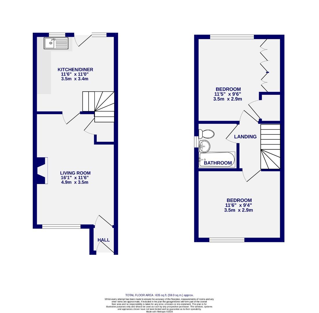 Floorplans For Broadstone Way, York