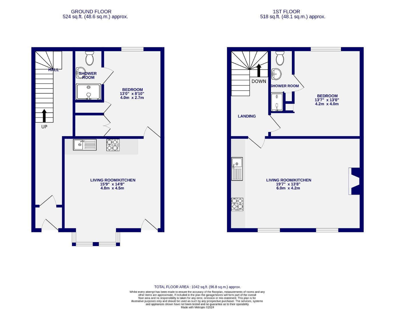 Floorplans For Barbican Road, York