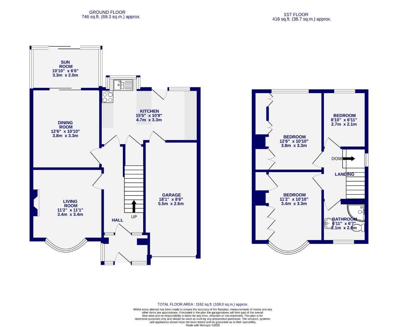 Floorplans For Osbaldwick Lane, York