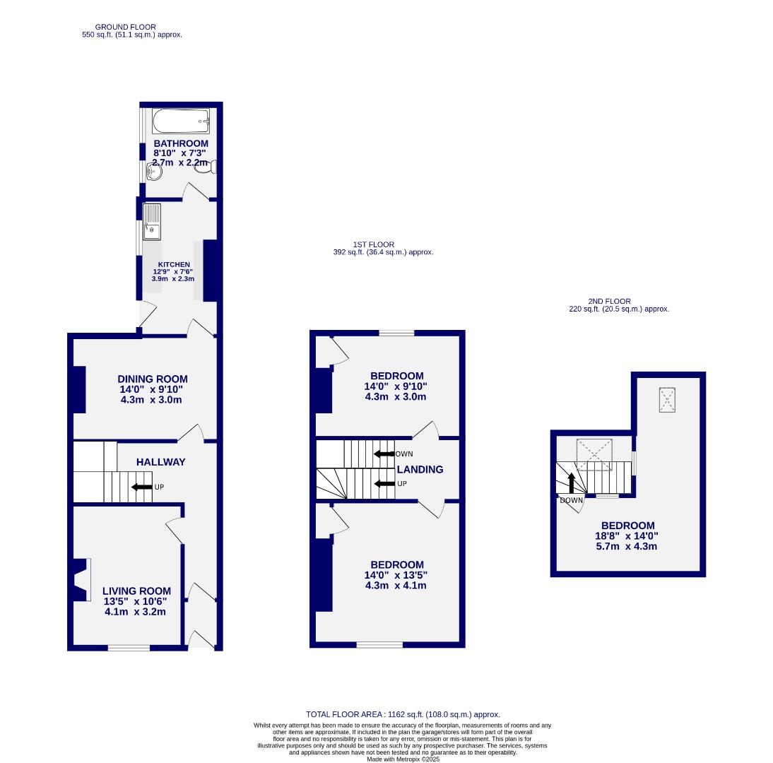 Floorplans For Monkgate, York