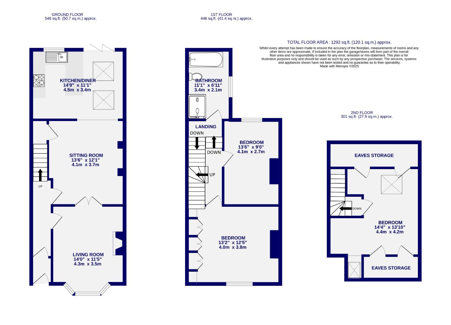 Floorplans For Nunthorpe Road, York