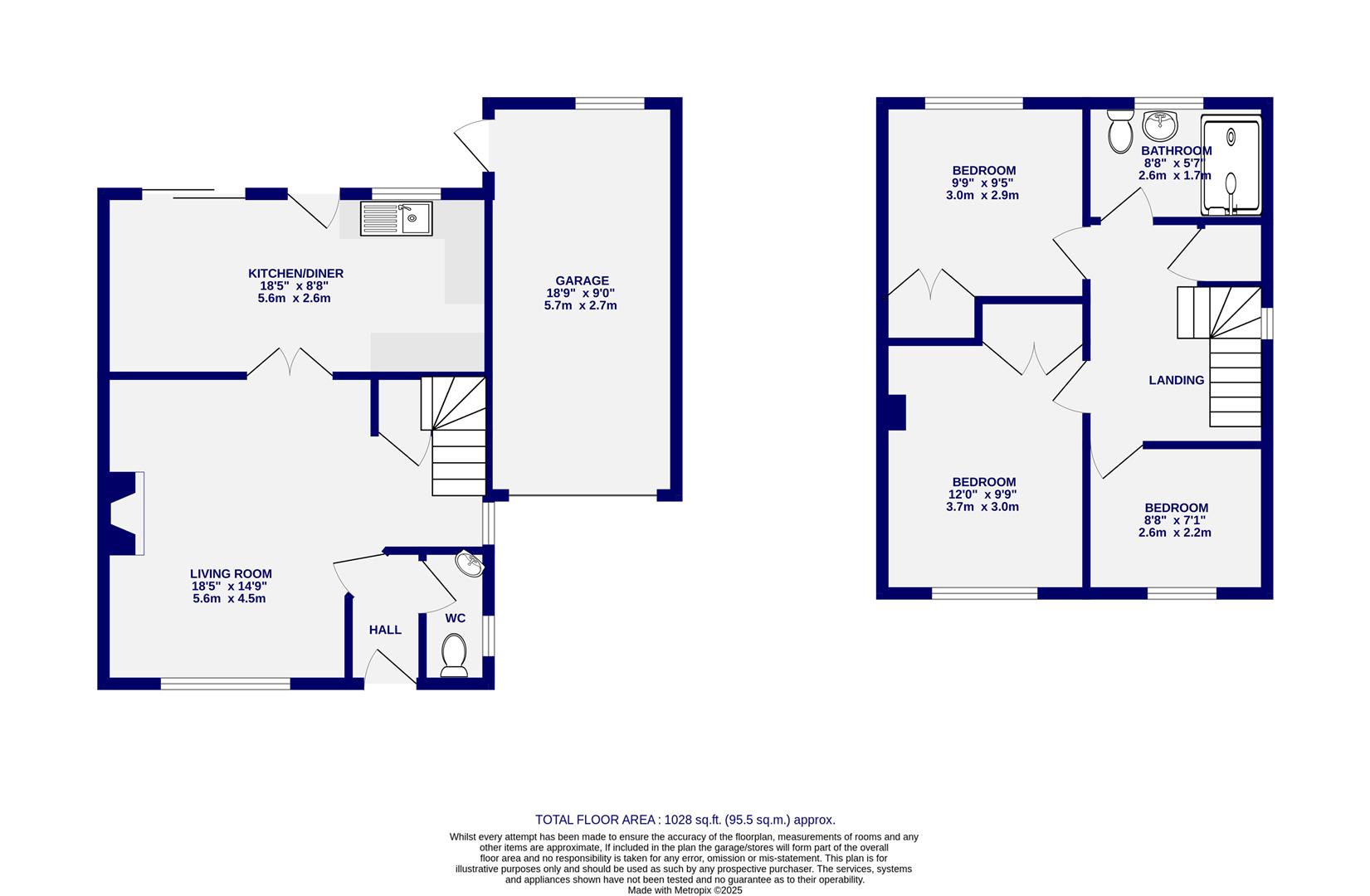 Floorplans For Swan Farm Court, Deighton, York, YO19 6HZ