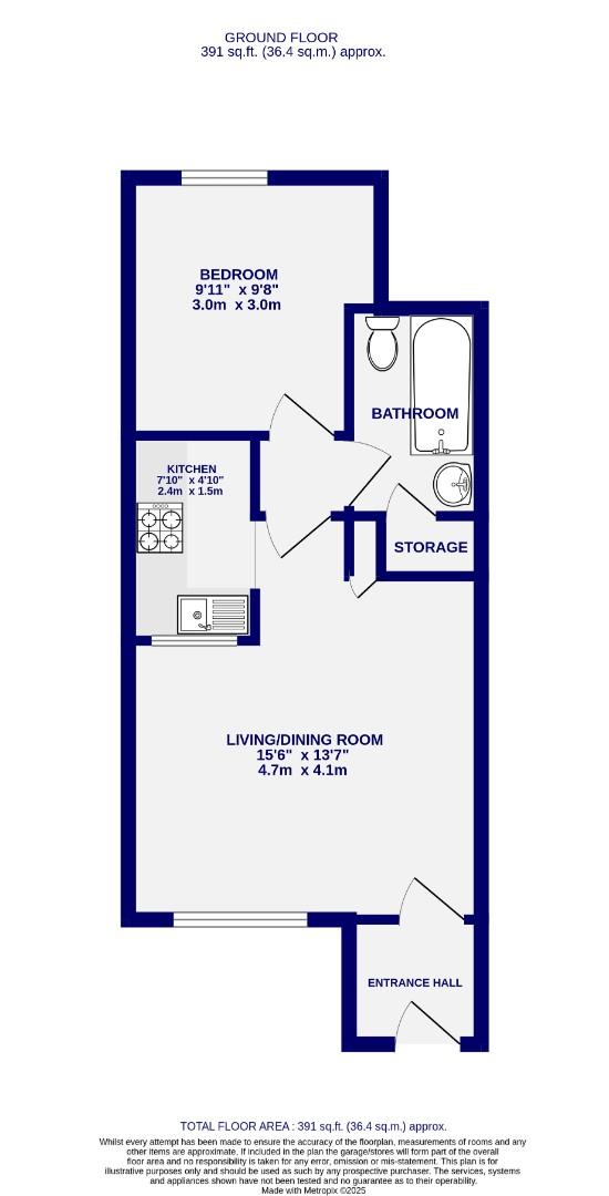 Floorplans For Willow Bank, New Earswick, York