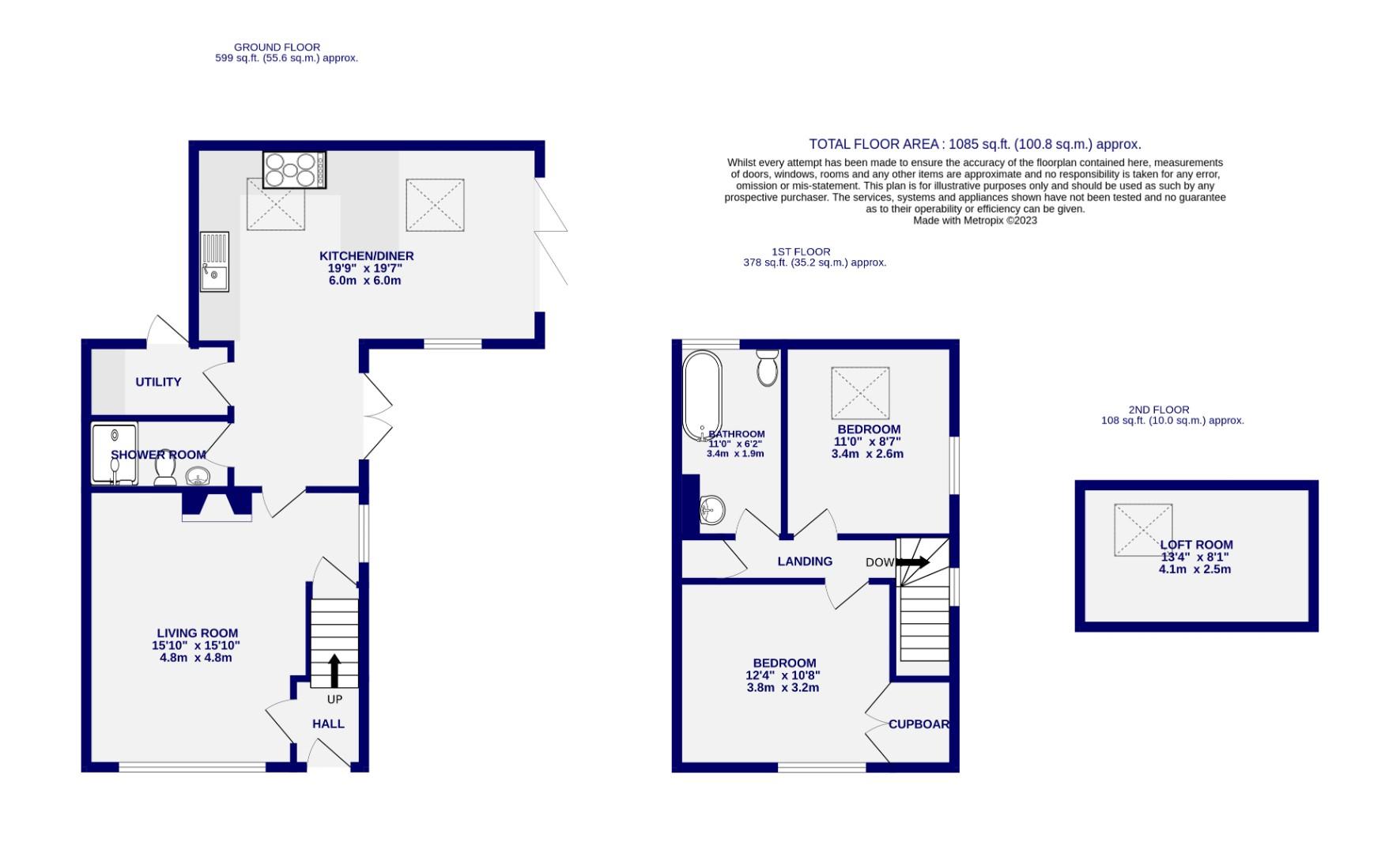 Floorplans For Alma Grove, Fulford, York