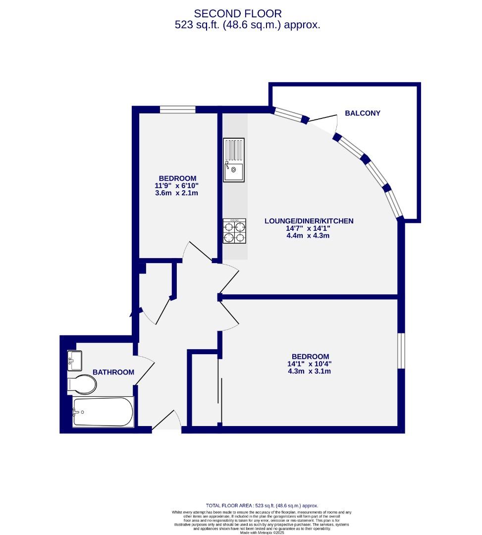 Floorplans For Black Horse Lane, York