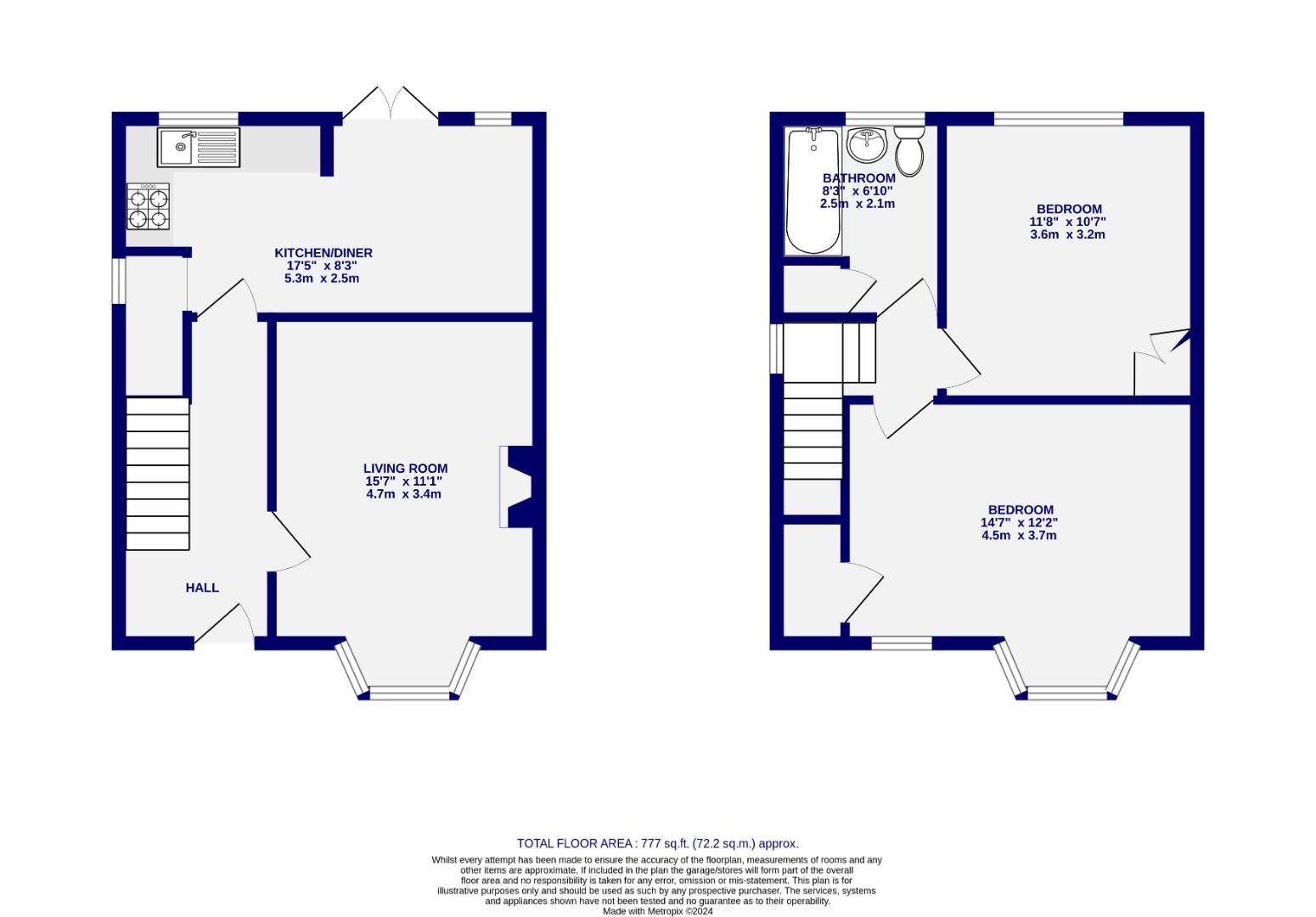 Floorplans For Danebury Drive, York