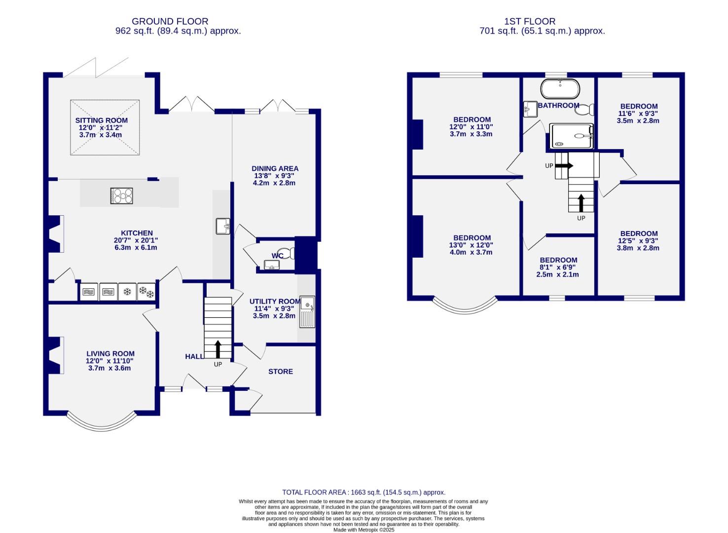 Floorplans For Westlands Grove, York