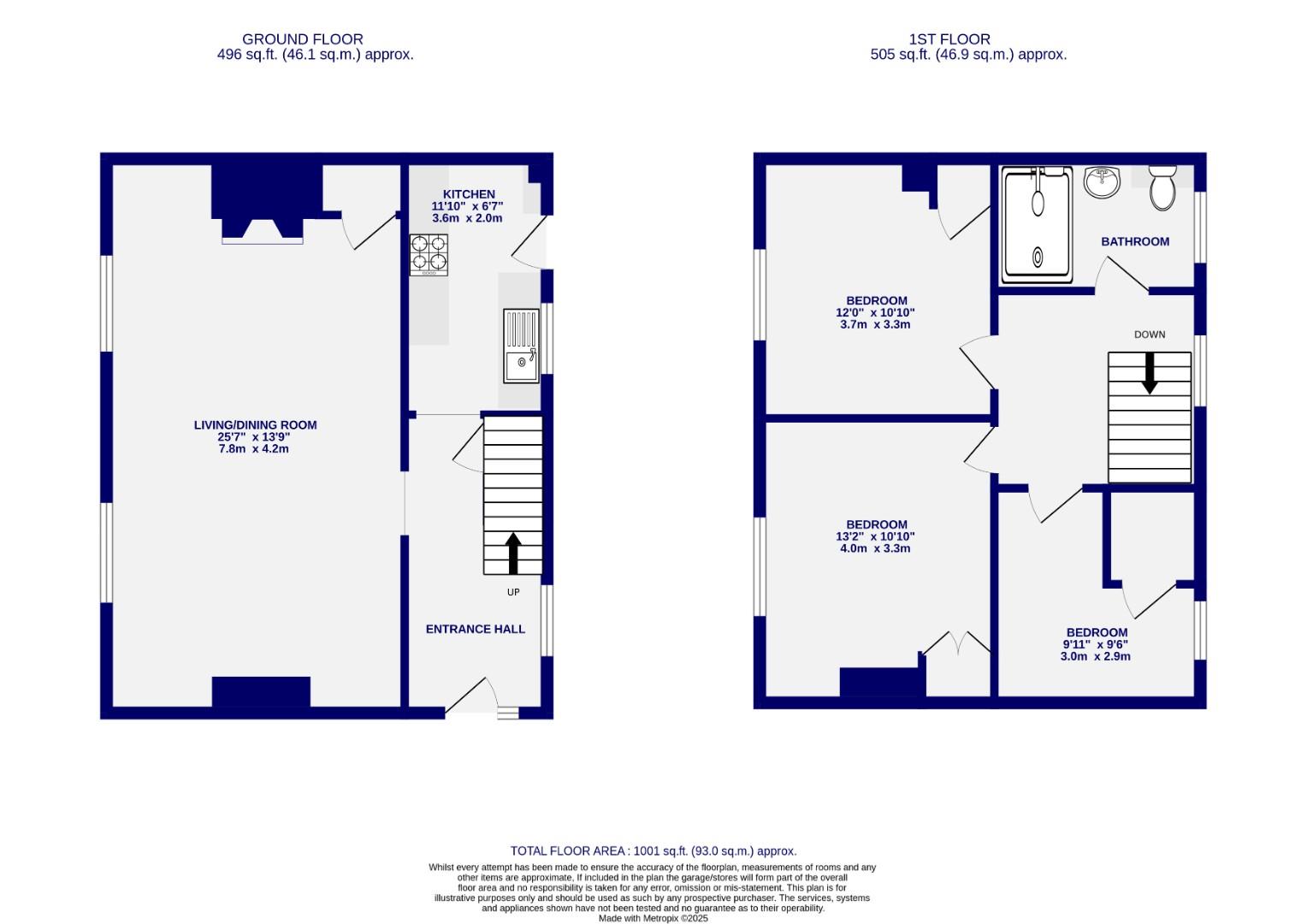 Floorplans For Main Street, Colton, Tadcaster
