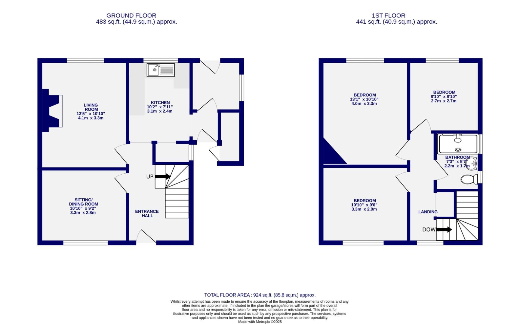 Floorplans For Beckfield Lane, York