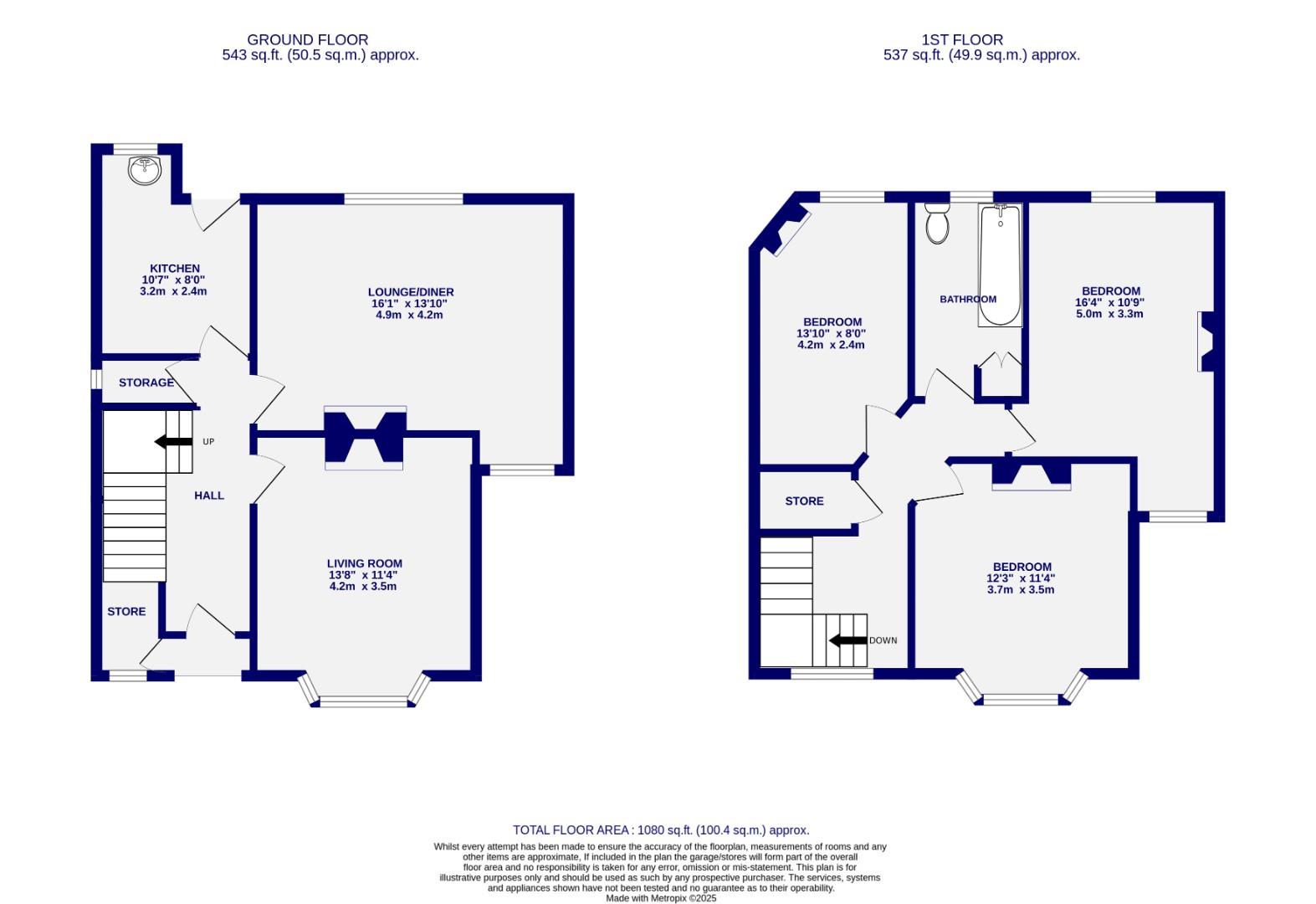 Floorplans For Knapton Lane, York