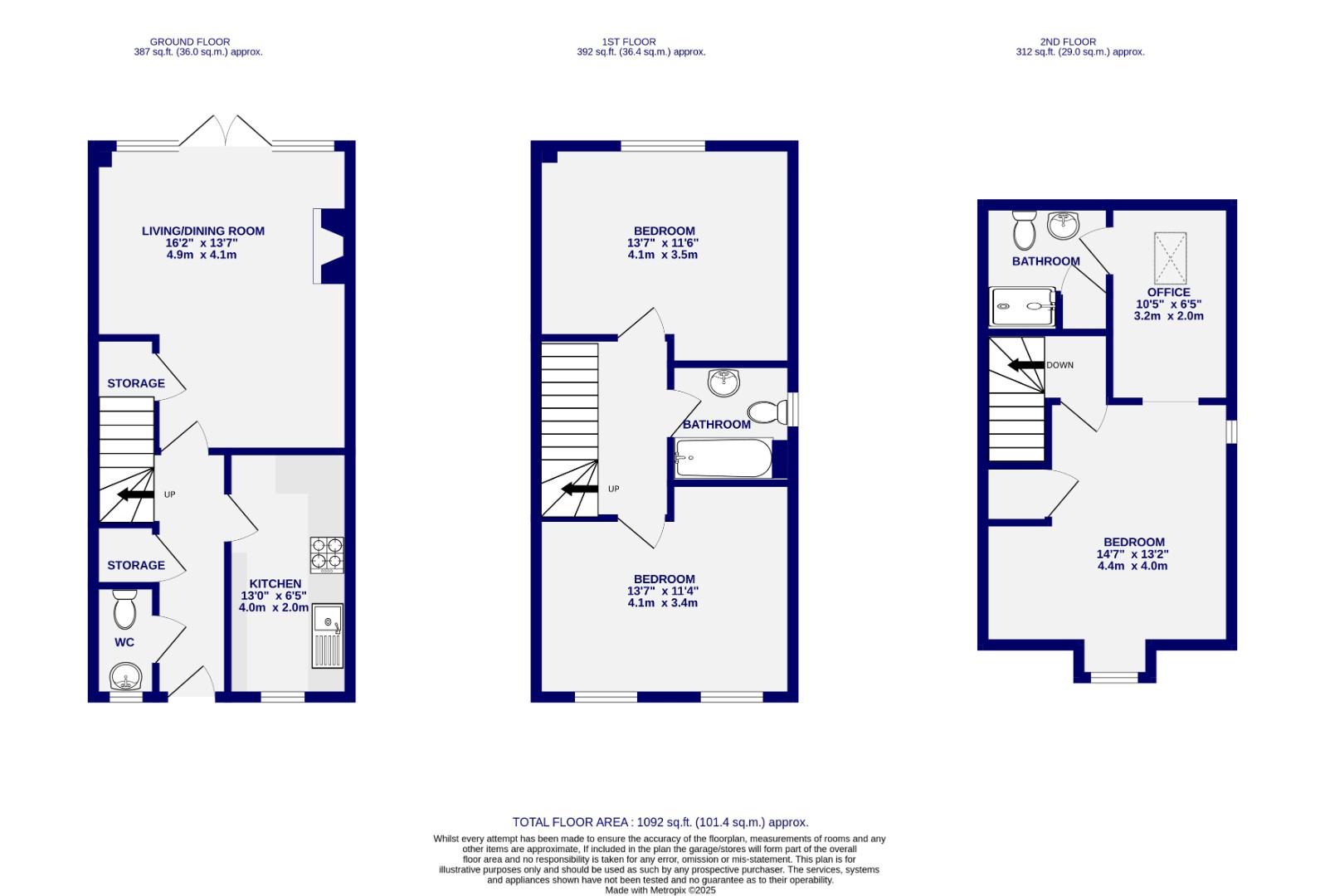 Floorplans For St. James Croft, York