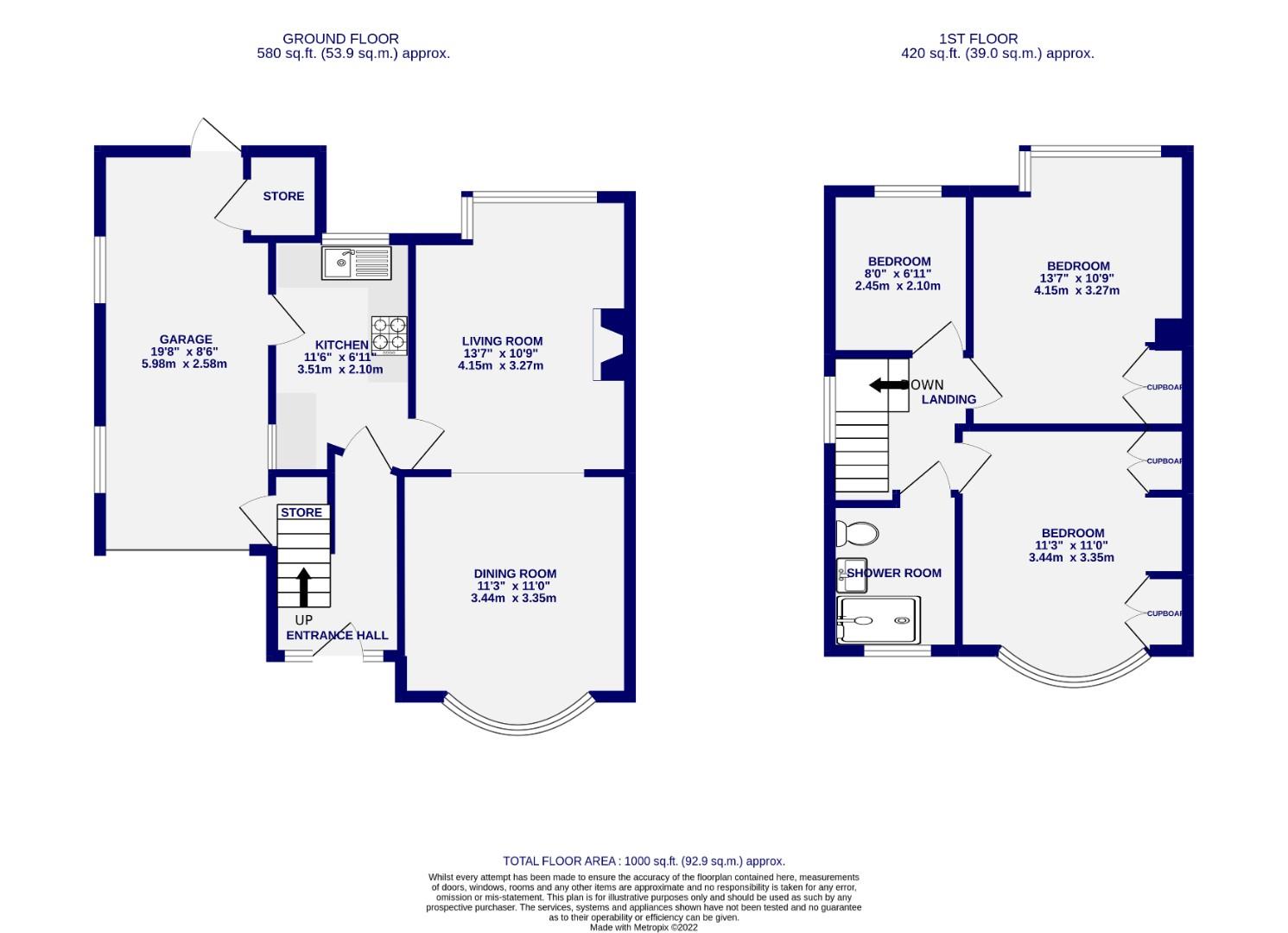 Floorplans For Wilsthorpe Grove,  Fulford, York