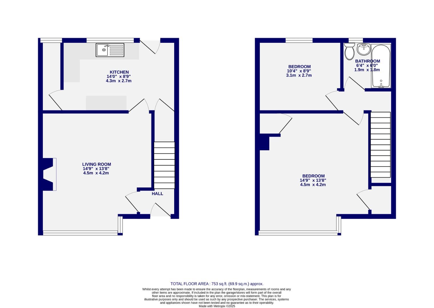 Floorplans For Scawton Avenue, York