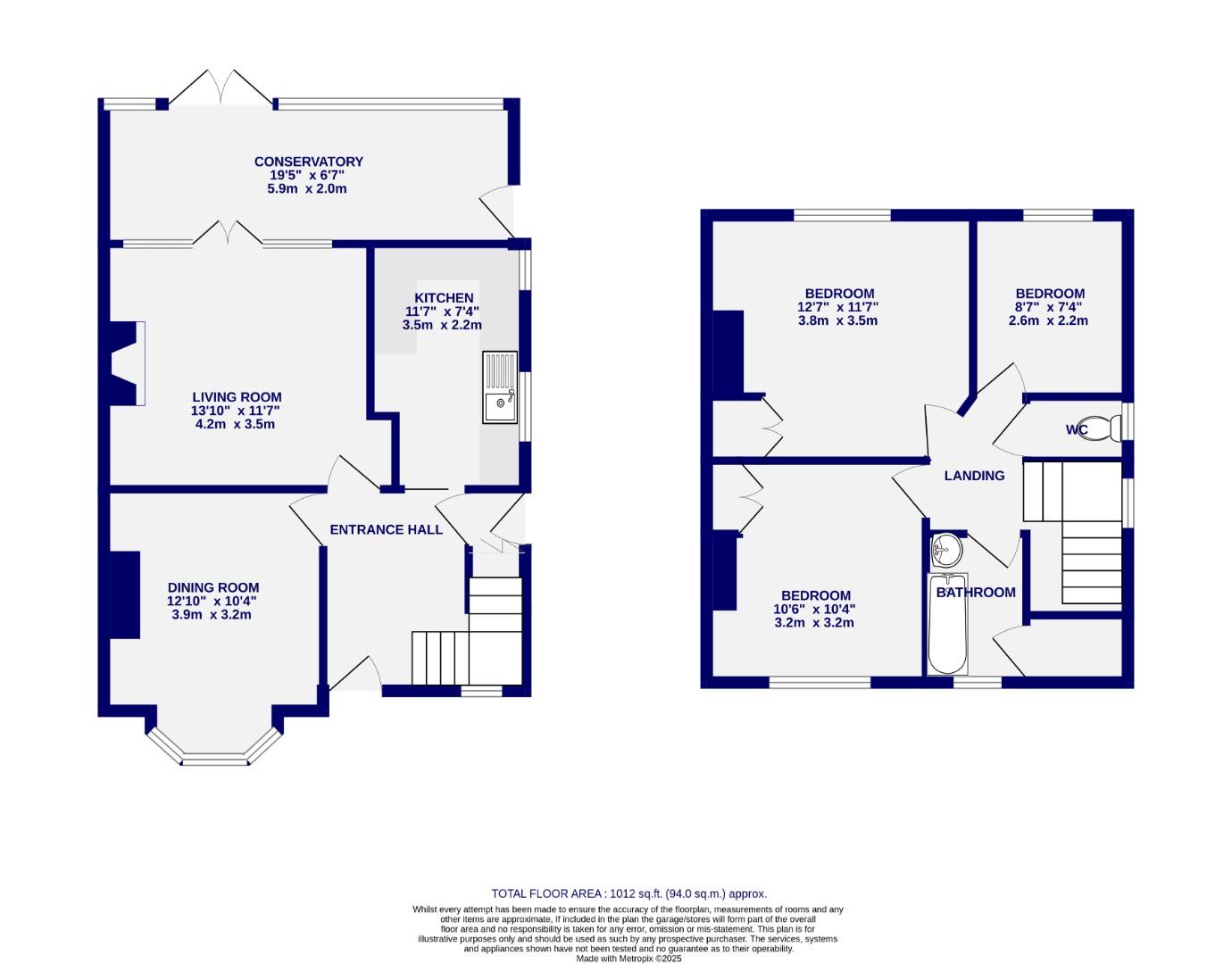 Floorplans For Knapton Lane, York