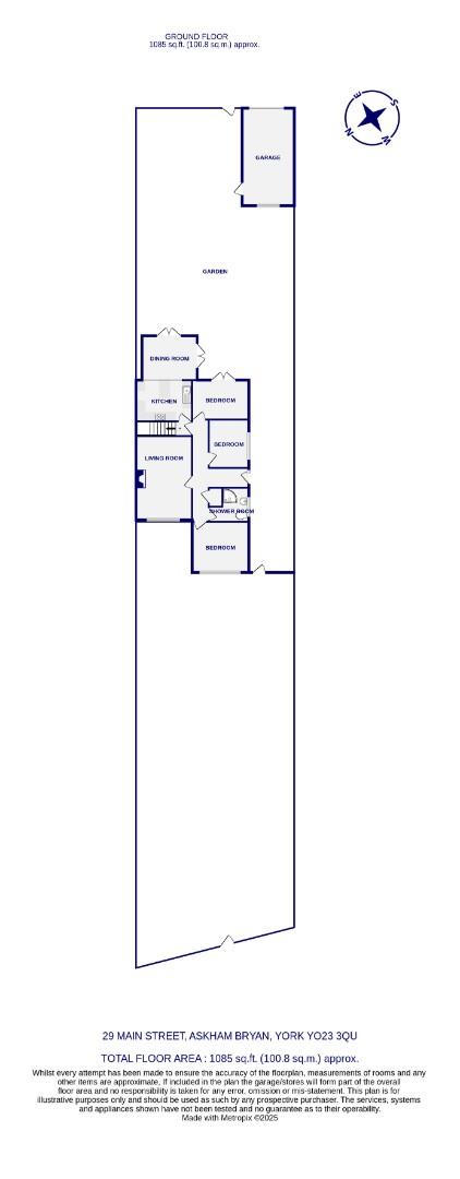 Floorplans For Main Street, Askham Bryan, York