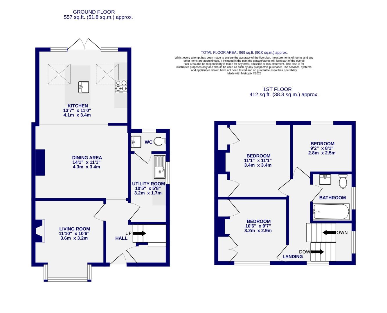 Floorplans For Mayfield Grove, York