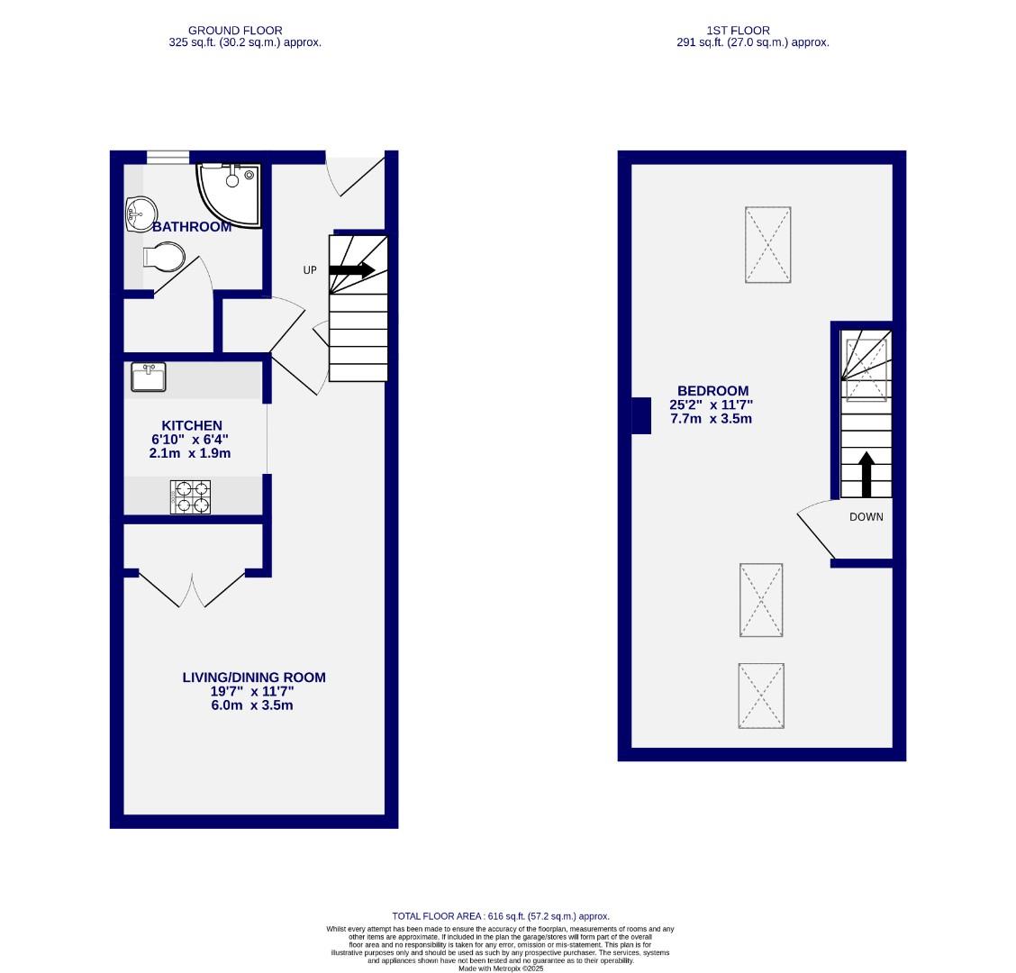 Floorplans For Peel Close, Heslington, York