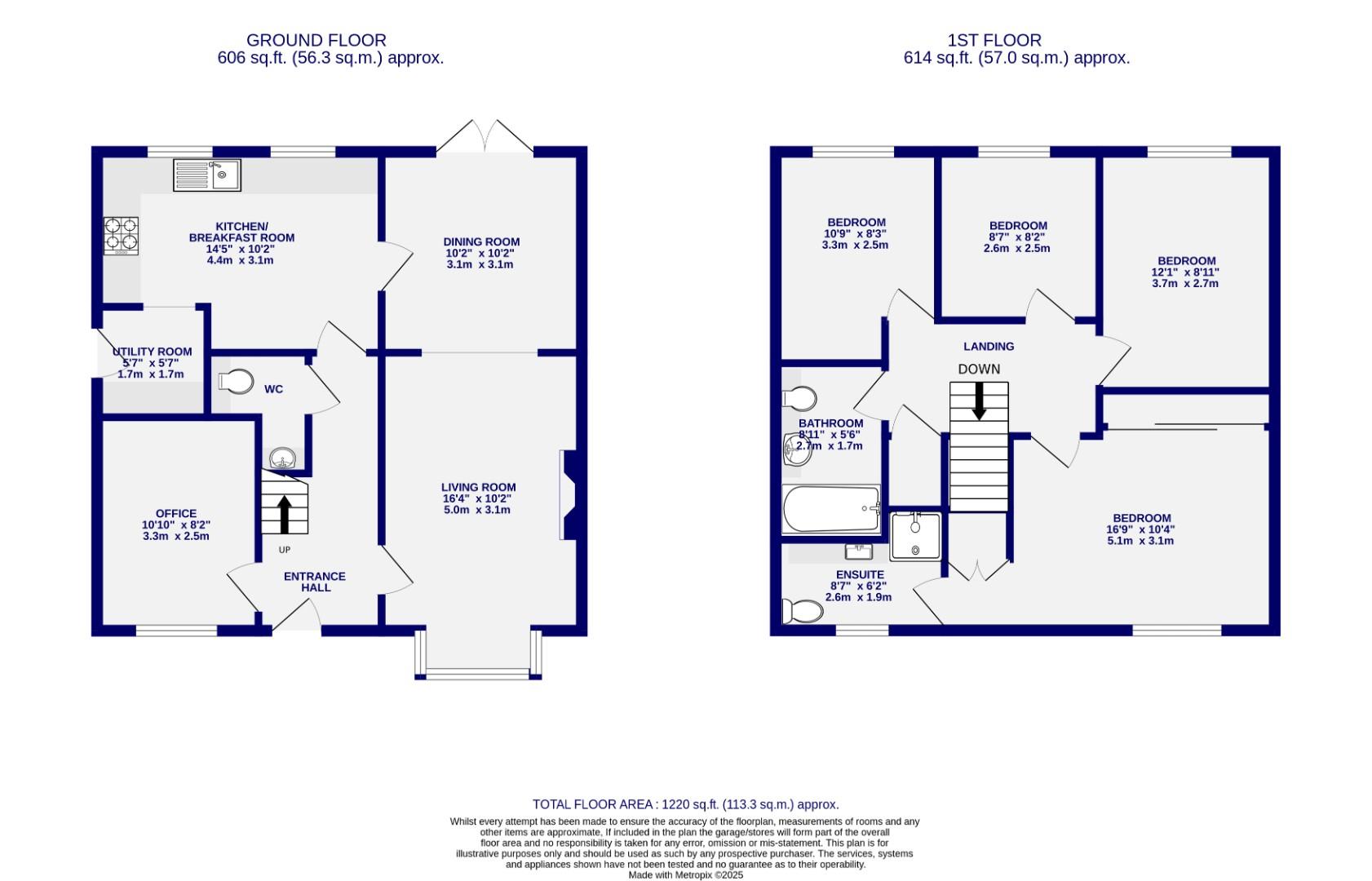 Floorplans For Dykes Lane, Copmanthorpe, York
