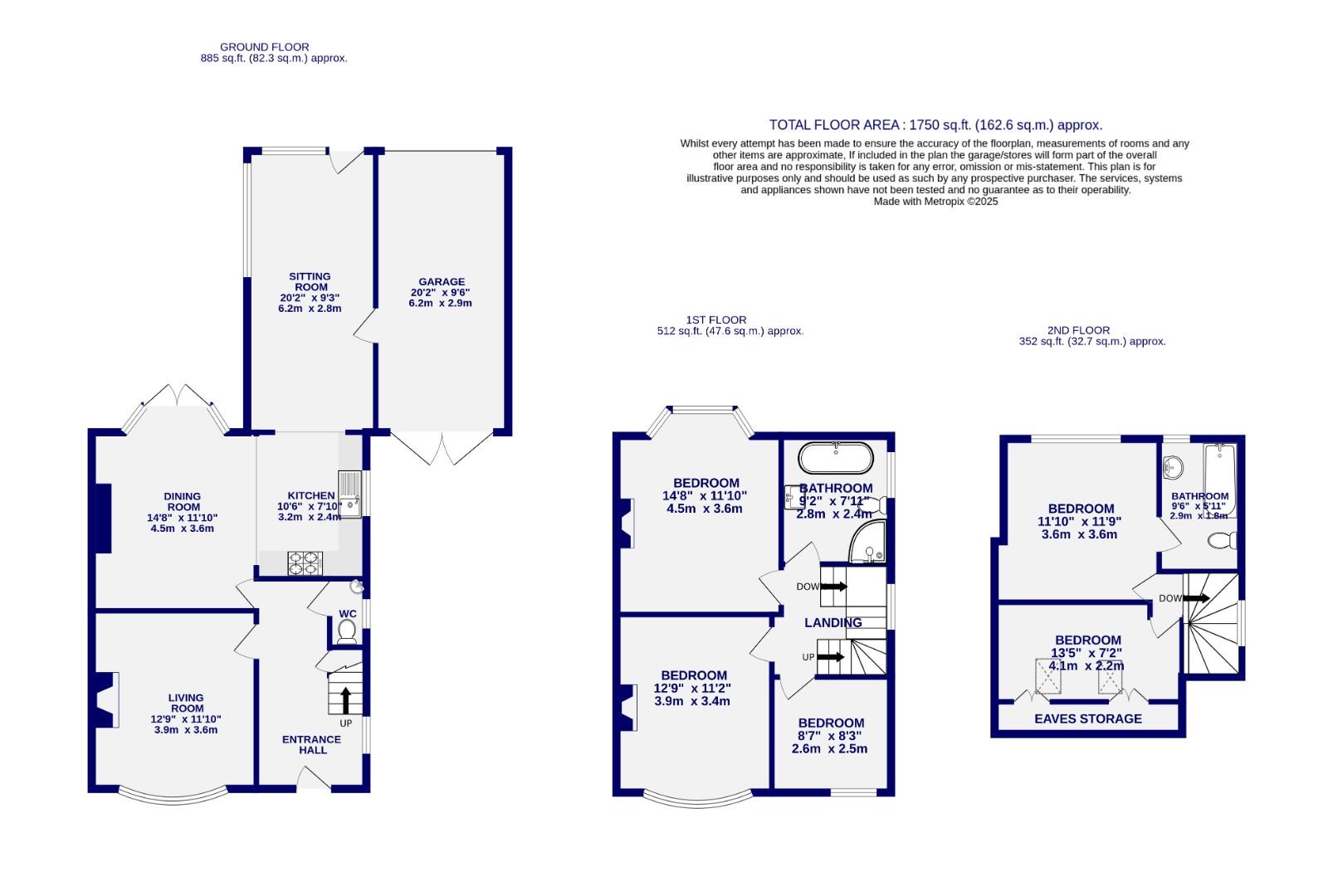 Floorplans For Grantham Drive, York