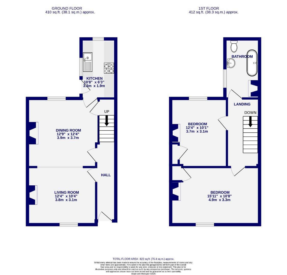 Floorplans For Cleveland Street, York