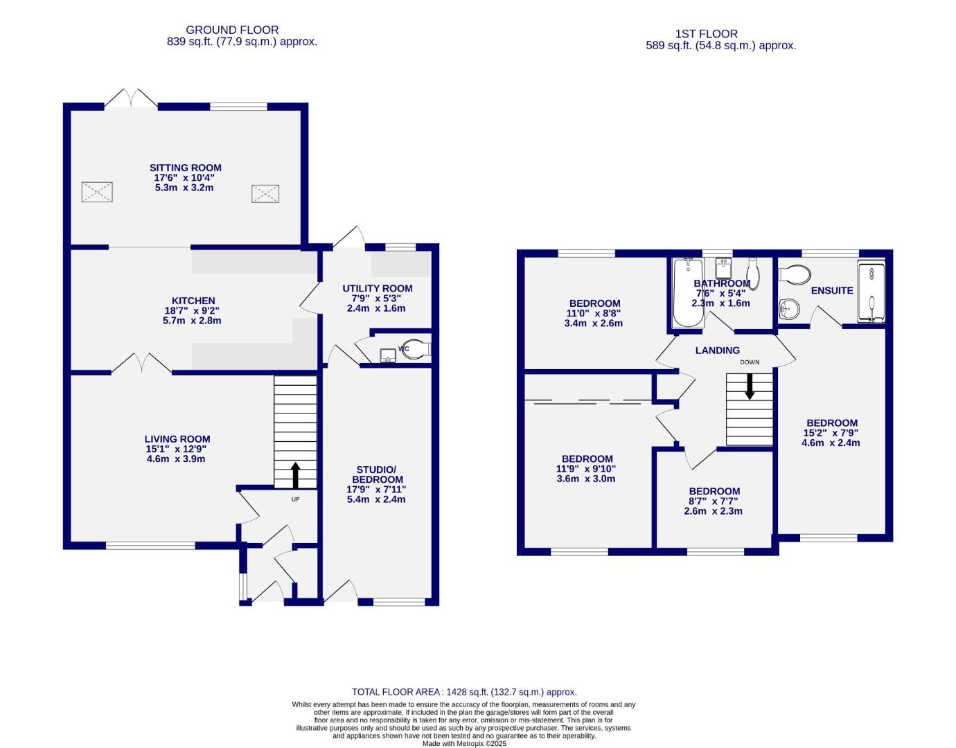 Floorplans For Nairn Close, York