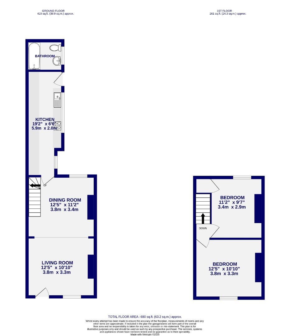 Floorplans For Gale Lane, York
