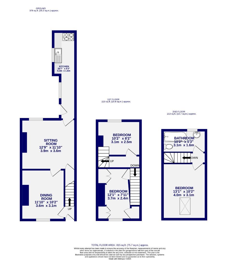 Floorplans For Cemetery Road, York