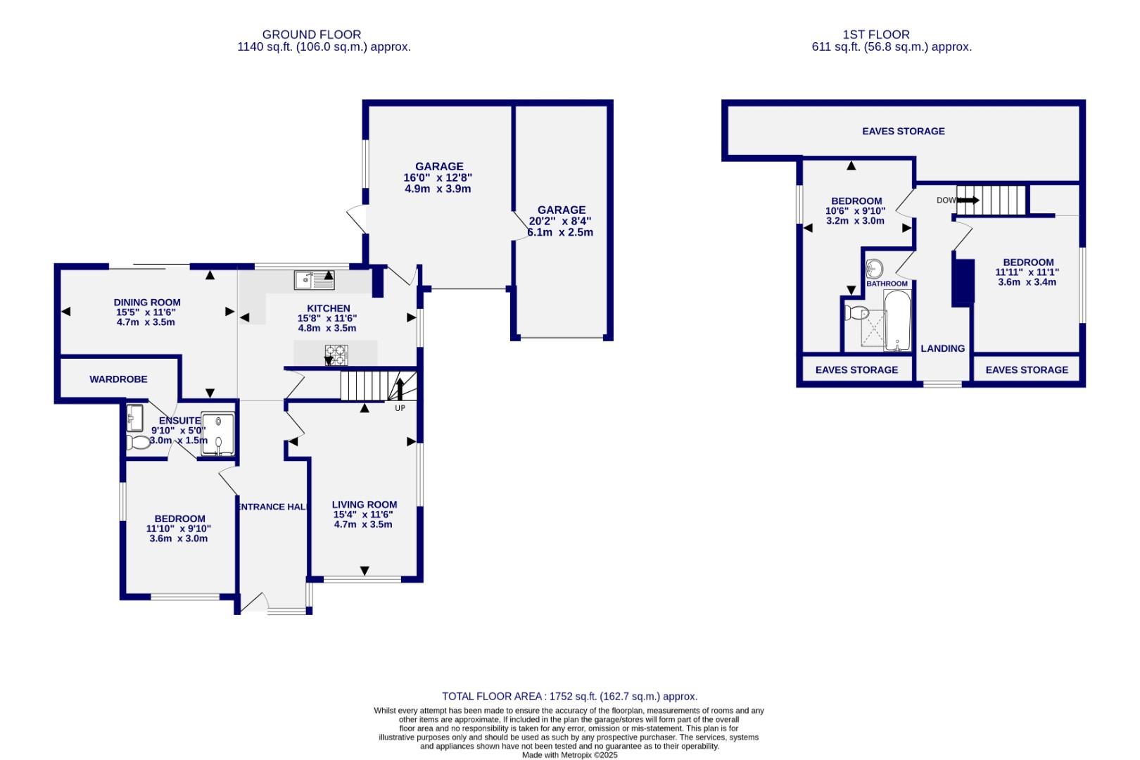 Floorplans For Woodland Way, Huntington, York