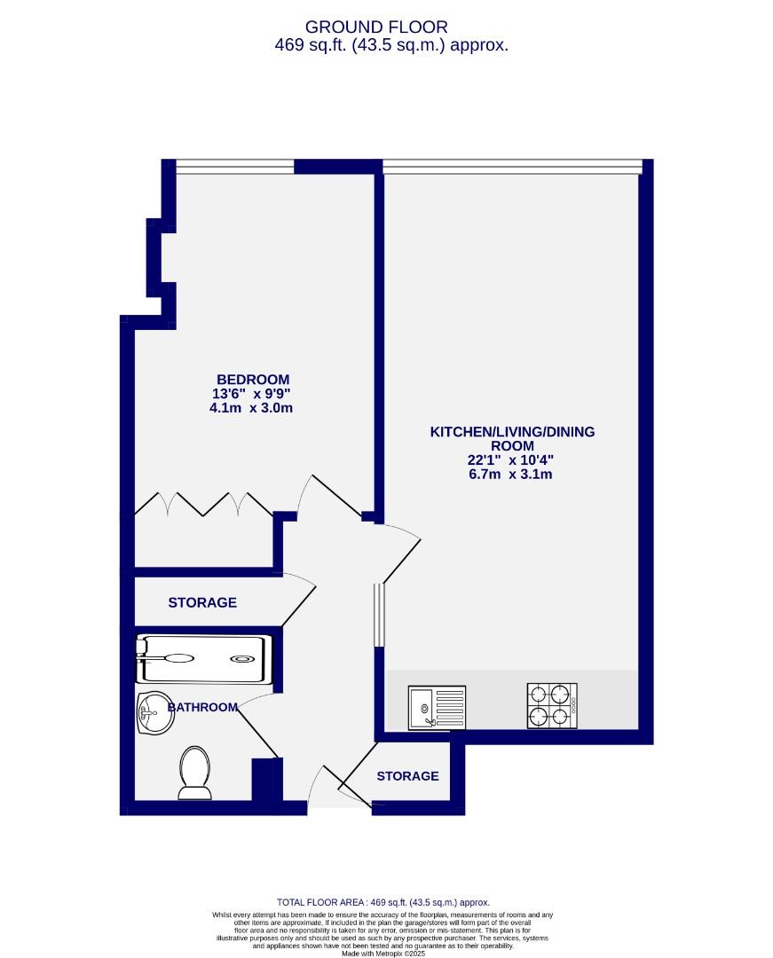 Floorplans For Castle Chambers, Clifford Street, York, YO1 9RG