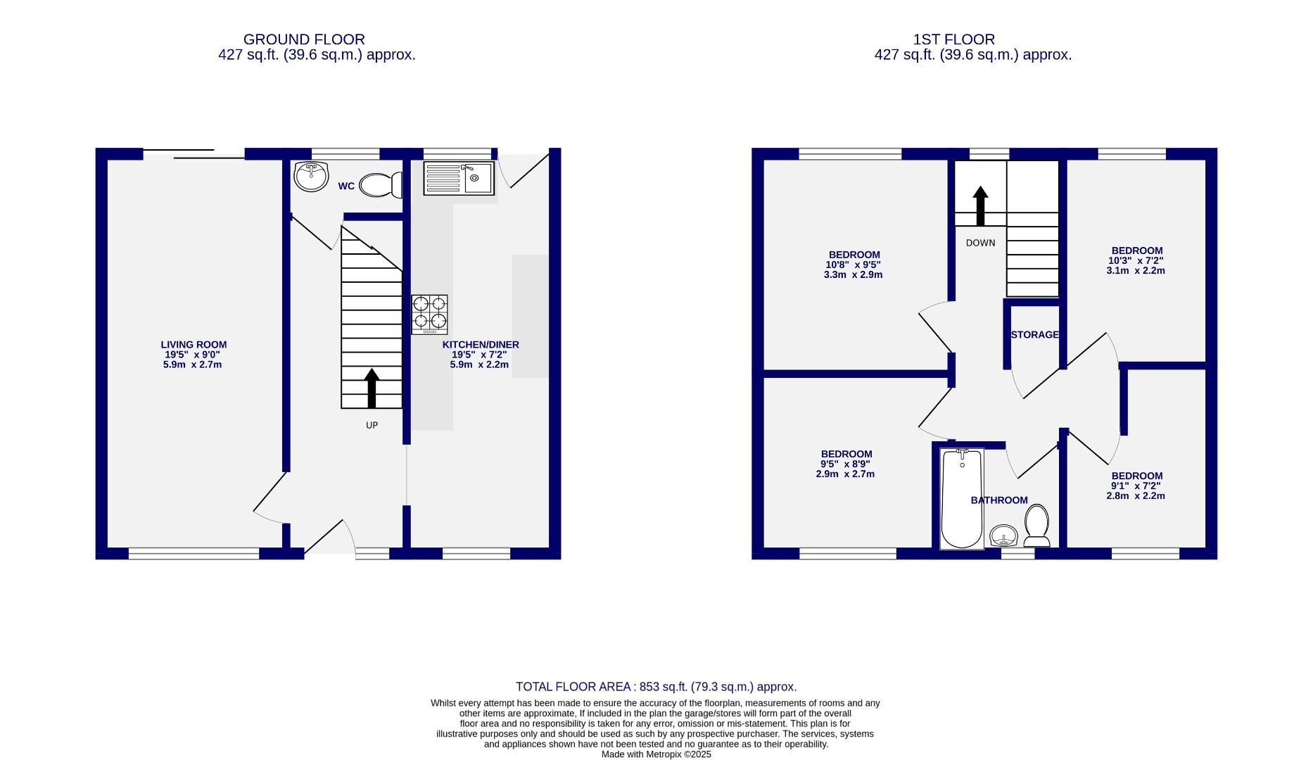 Floorplans For Oldman Court, York