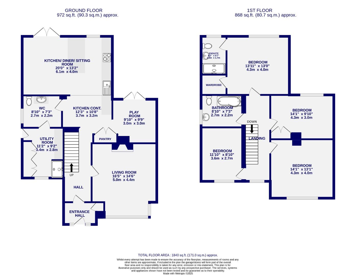 Floorplans For York Road, Haxby, York
