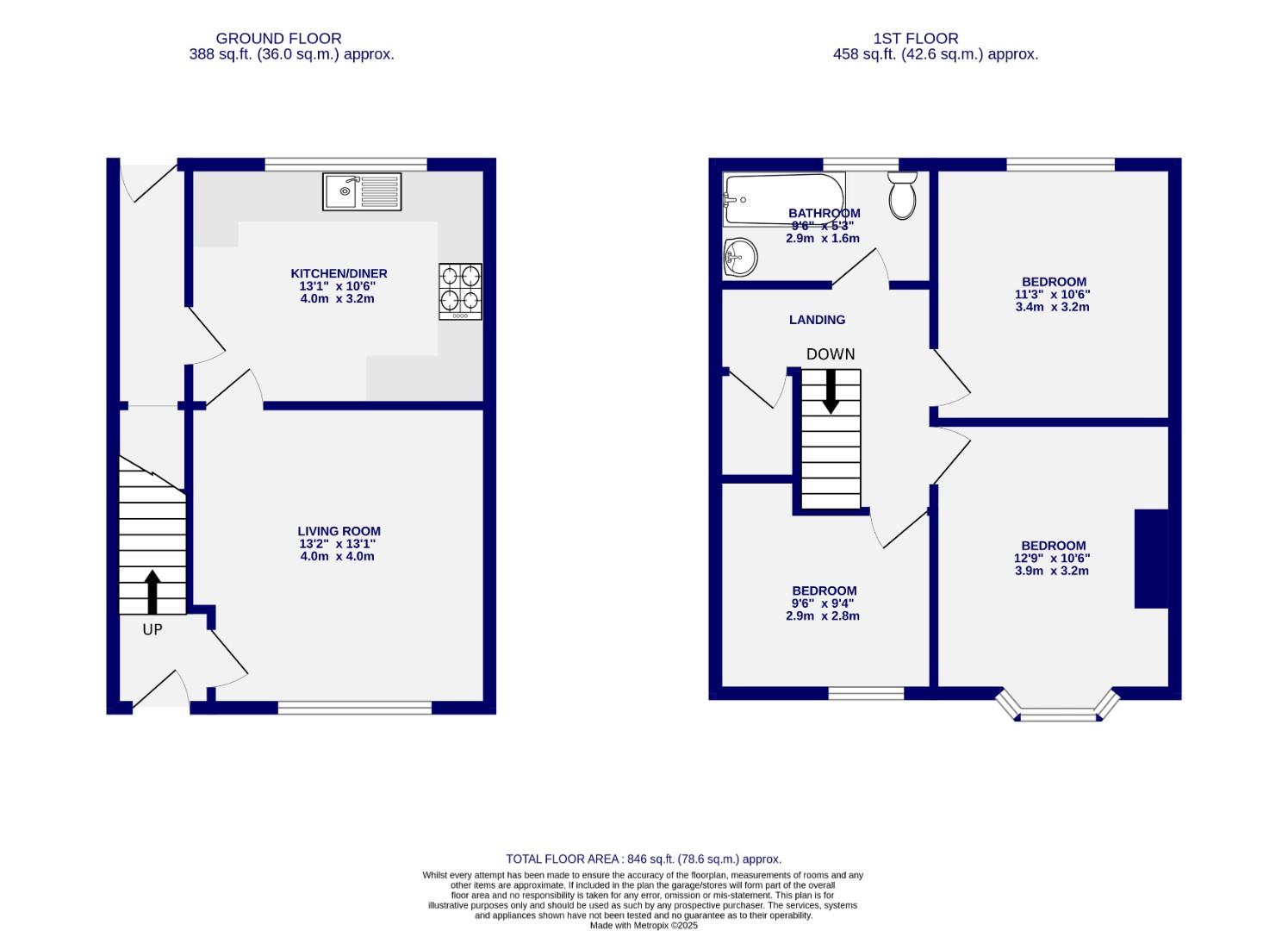 Floorplans For Mildred Grove, York