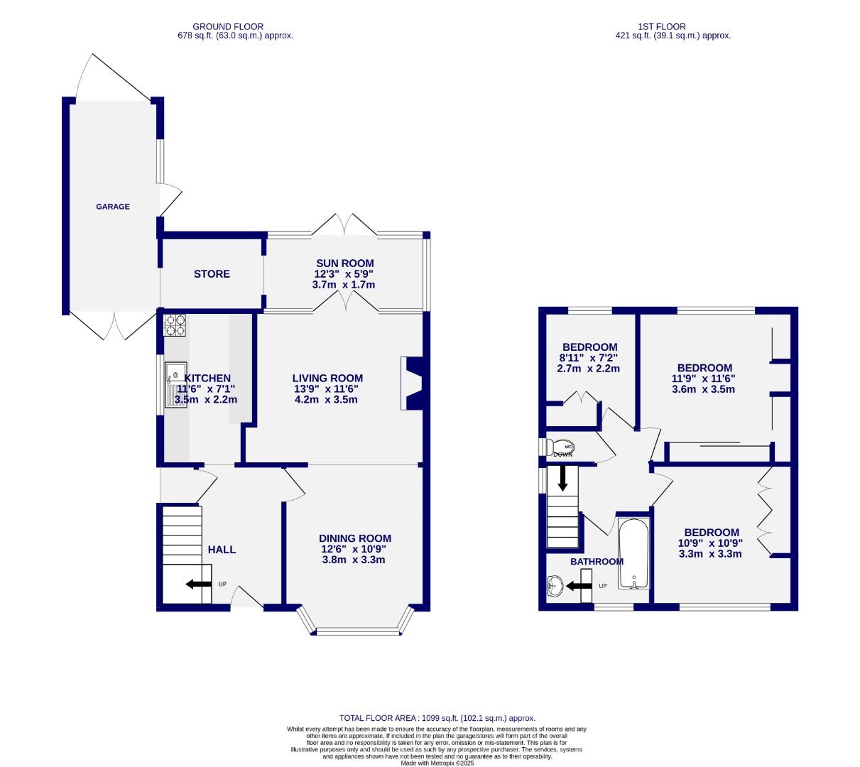 Floorplans For Wetherby Road, York