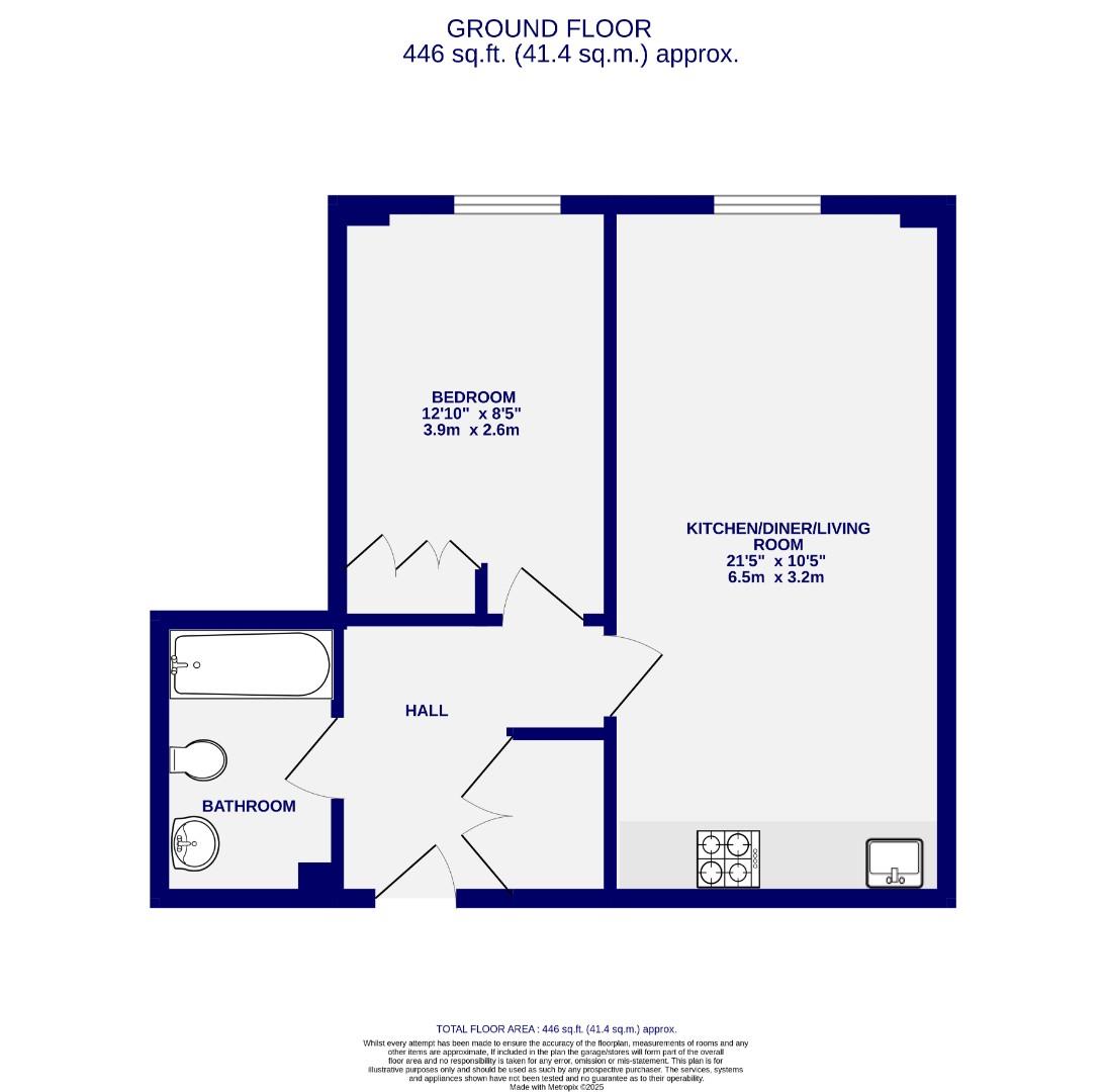 Floorplans For Apartment 11 Castle Chambers, 5 Clifford Street York, YO1 9RG