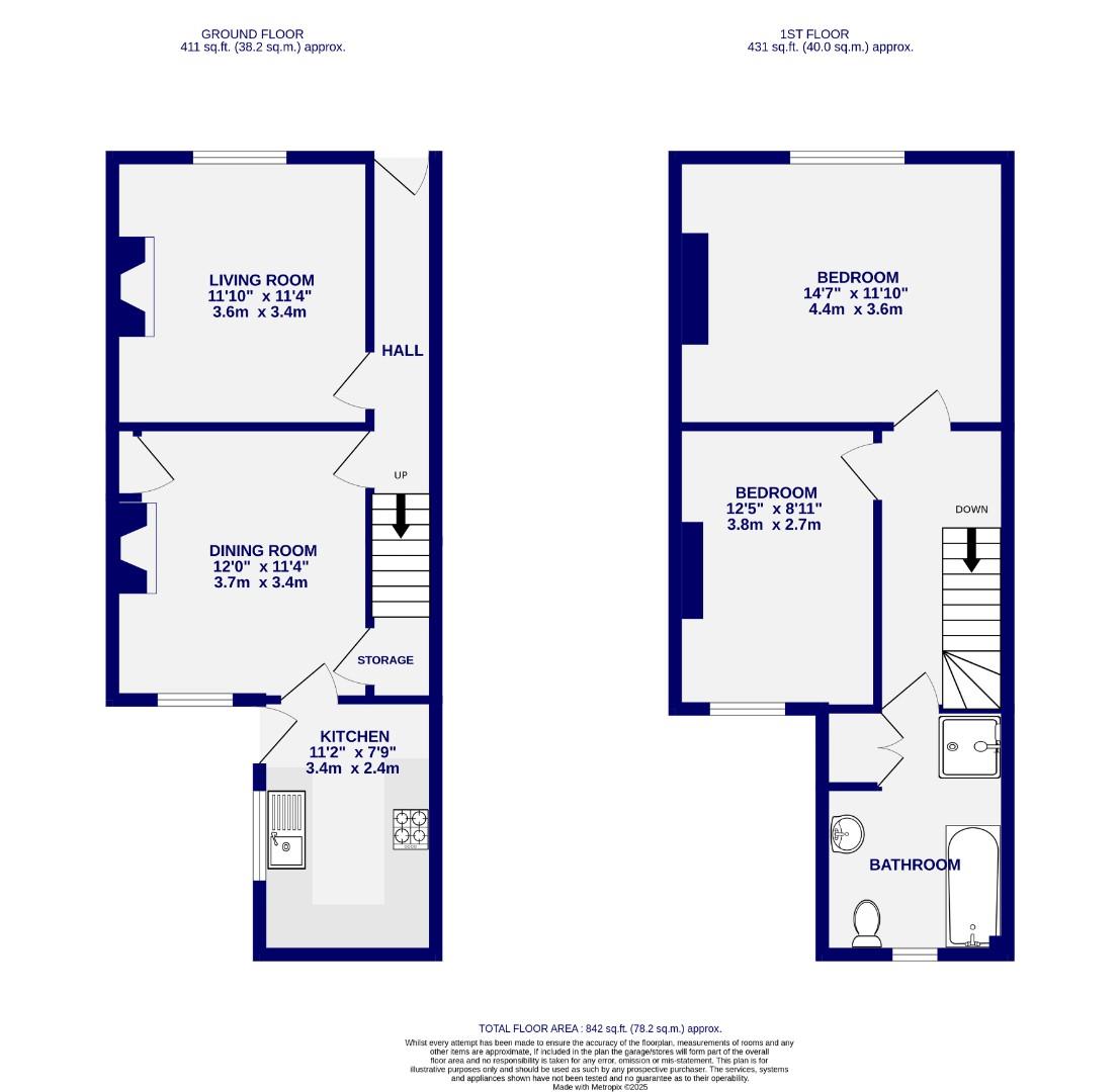 Floorplans For Compton Street, York