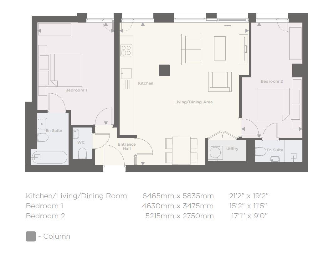 Floorplans For Ryedale House, 58-60 Piccadilly, York