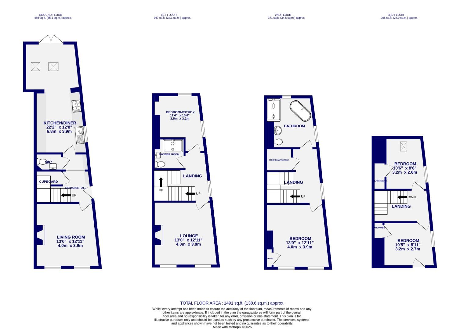 Floorplans For Spen Lane, York