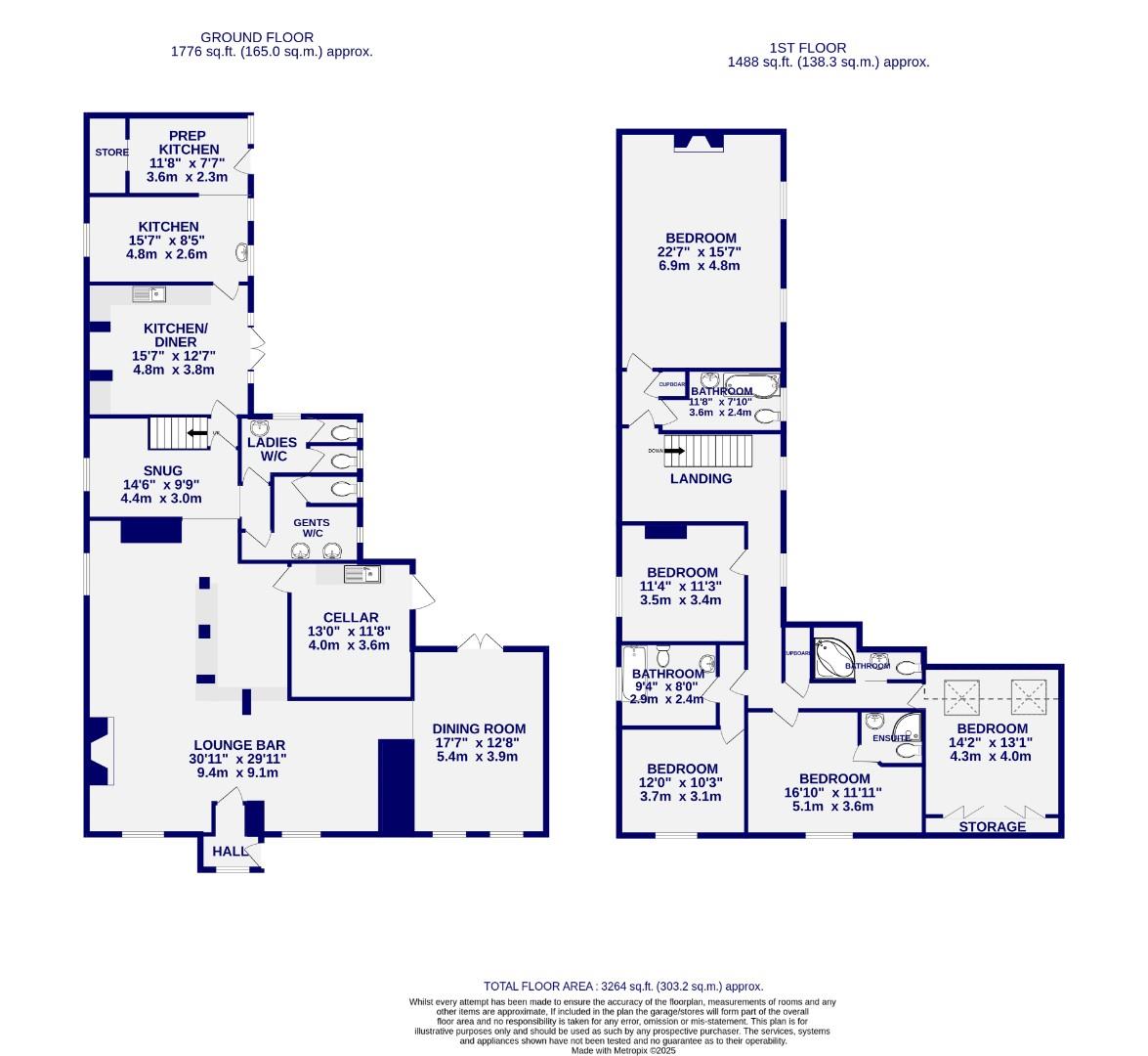 Floorplans For Main Street, Flaxton, York