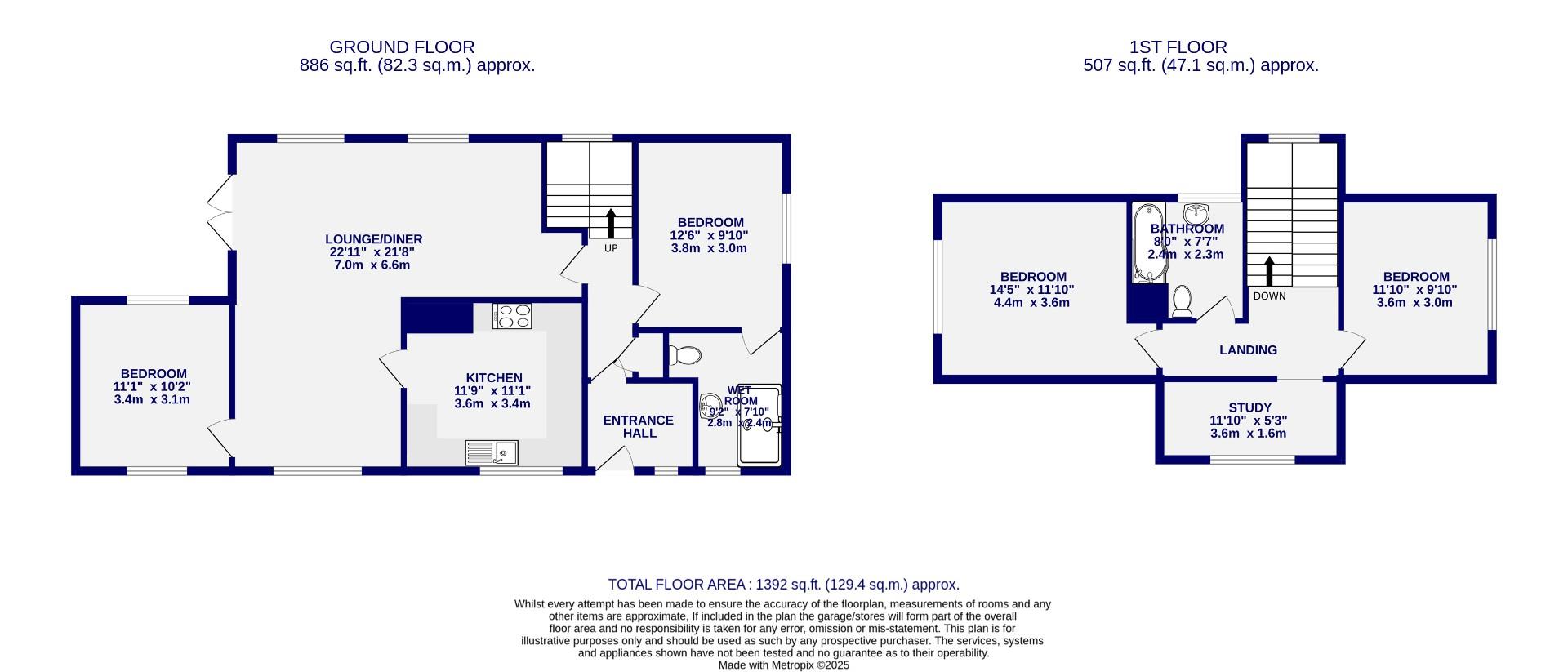 Floorplans For Farmstead Rise, Haxby, York